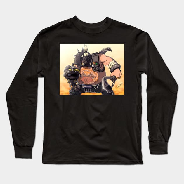 Roadhog Long Sleeve T-Shirt by DeyvidEndo182